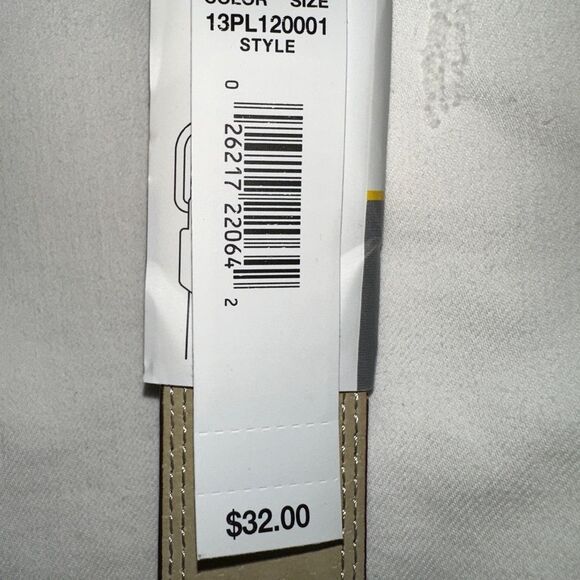 EXACT FIT BELT leather NWT in size M color Brown  MSRP $32.00 - Picture 4 of 7